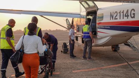 Teacher flown to hospital after motorbike crash