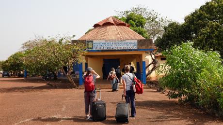Arrival of the medical team in Faranah
