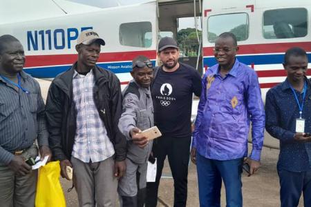 Rebuilding the church in Dorota