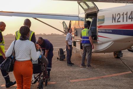 Teacher flown to hospital after motorbike crash