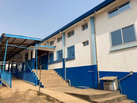 Maternity building of the Hope Clinic medical center.