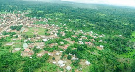 Konia village near Nzerekore airport